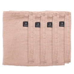 Himla Sunshine napkin 4-pack, Nude Pink Outlet
