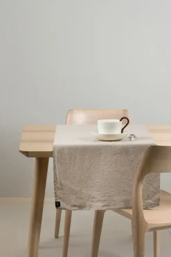 Himla Sunshine table runner, Oatmeal (Natural) Beige