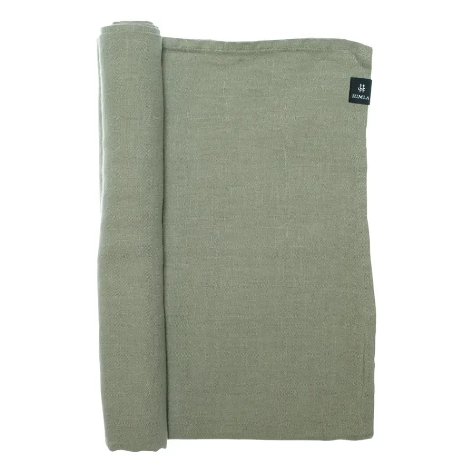 Himla Sunshine table runner, Sage Green Outlet