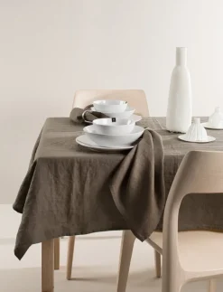 Himla Sunshine tablecloth, Coffee, 145x330 cm Brown New