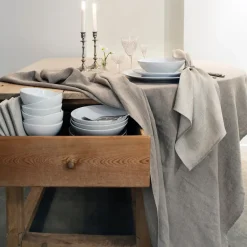 Himla Sunshine tablecloth natural, 145x250 cm BeigeBrown Discount
