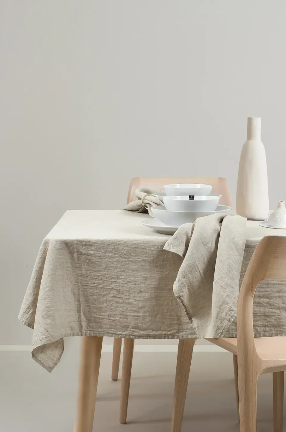 Himla Sunshine tablecloth 145x250 cm, Oatmeal (Natural) Beige Clearance