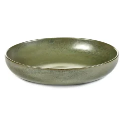 Serax Surface deep plate 21 cm, camo Green Online