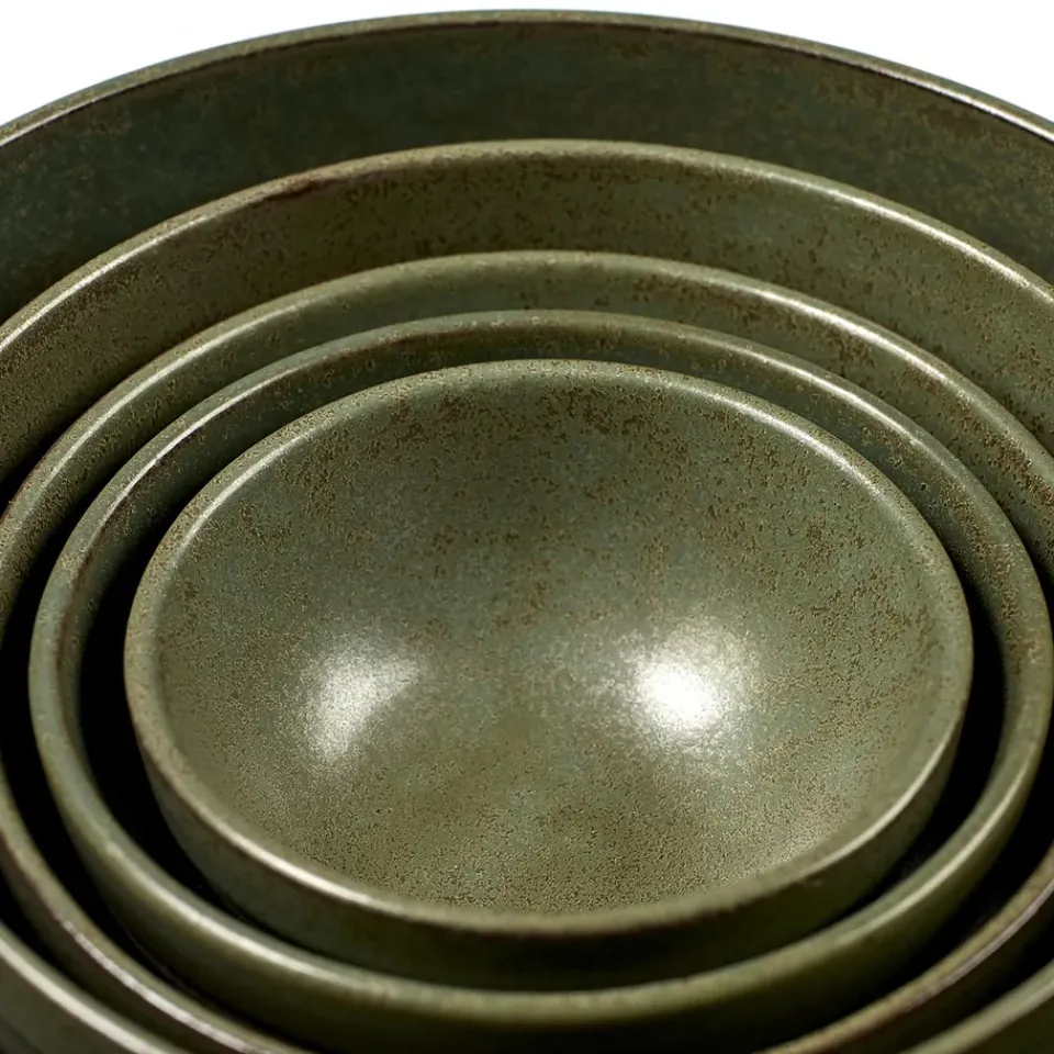 Serax Surface deep plate 21 cm, camo Green Online