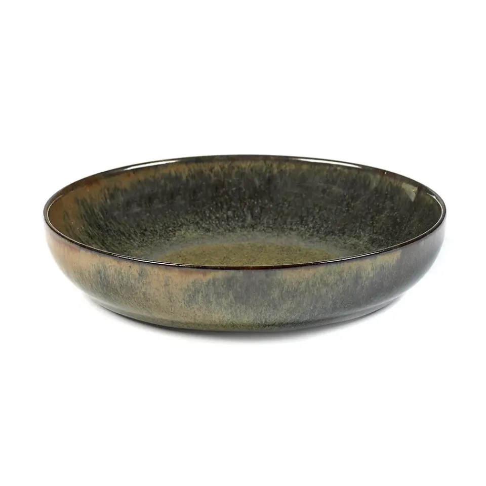 Serax Surface deep plate 19 cm, indi grey Multi New