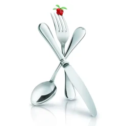 Gense Svensk spoon silver, 20.5 cm Silver-coloured Clearance