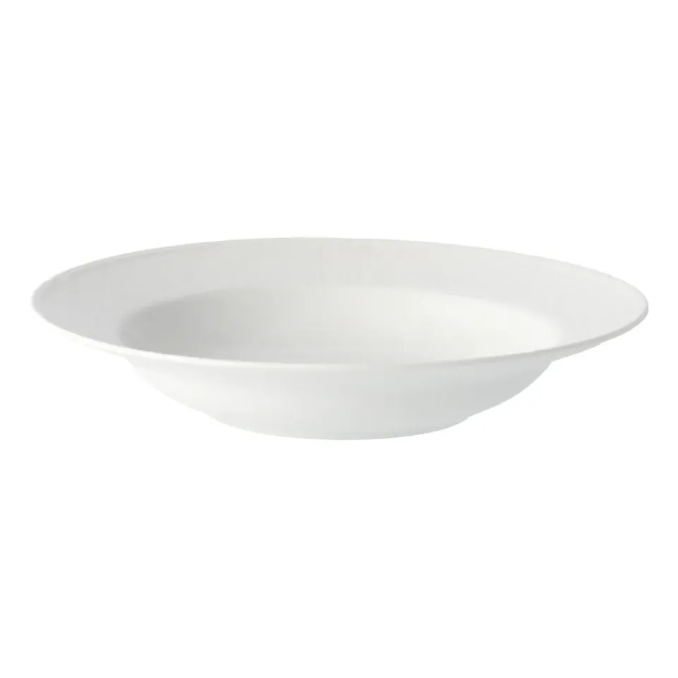 Rörstrand Swedish Grace deep plate Ø25 cm, snow White Hot
