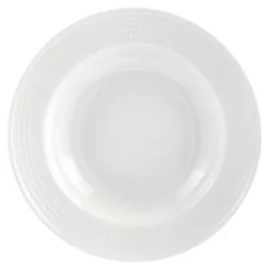 Rörstrand Swedish Grace deep plate Ø25 cm, snow White Hot