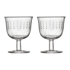 Rörstrand Swedish Grace drinking glass on stem 25 cl 2-pack, Clear Transparent Best