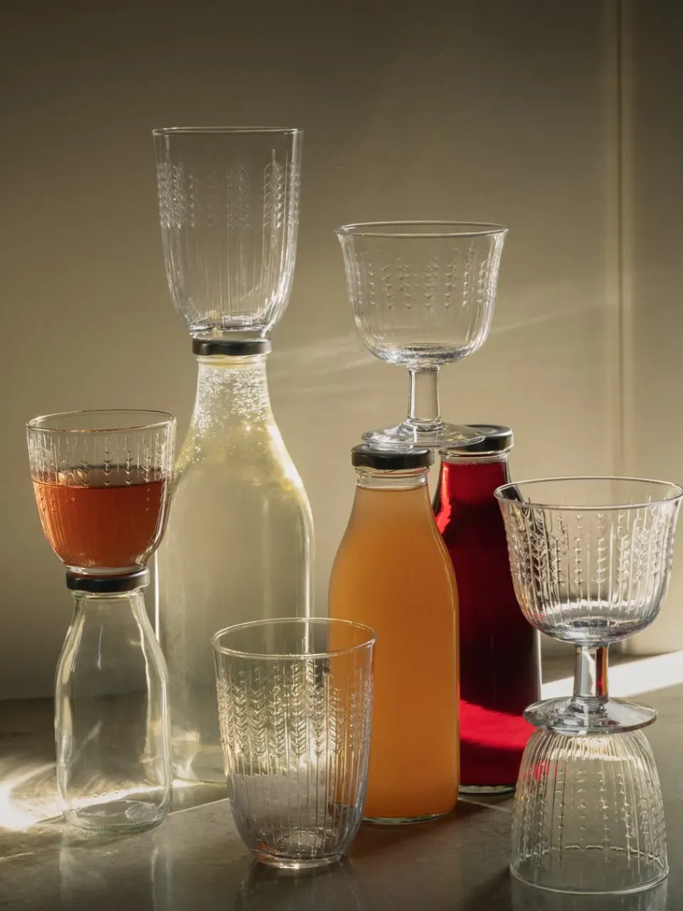 Rörstrand Swedish Grace drinking glass 37 cl 2-pack, Clear Transparent Clearance