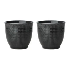Rörstrand Swedish Grace egg cup 2-pack, Stone Grey Online