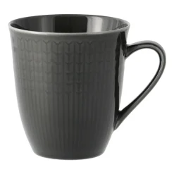 Rörstrand Swedish Grace mug large, stone (dark grey) GreyBlack New