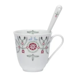 Rörstrand Swedish Grace Winter spoon 15 cm 2-pack, White Multi Clearance