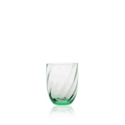Anna Von Lipa Swirl drinking glass 25 cl, Beryl Green
