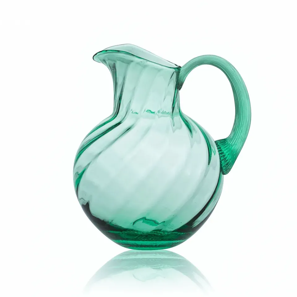 Anna Von Lipa Swirl jug 2 l, Beryl Green Discount