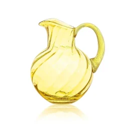 Anna Von Lipa Swirl jug 2 l, Lemon Yellow Clearance