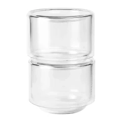 Broste Copenhagen Sylvia bowl Ø13x10 cm, Clear Transparent Best