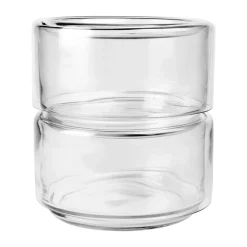 Broste Copenhagen Sylvia bowl Ø21x12 cm, Clear Transparent Hot
