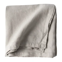 Tell Me More Tablecloth linen 175x175 cm, Warm Grey Online