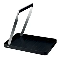 Stelton Take Away tray, black Silver-colouredBlack Hot