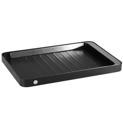 Stelton Take Away tray, black Silver-colouredBlack Hot