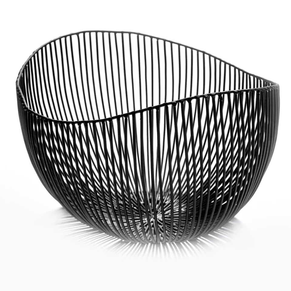 Serax Tale oval bowl, Black Discount