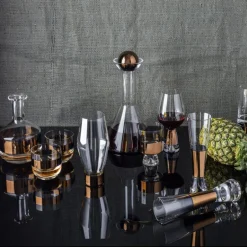 Tom Dixon Tank wine carafe 1 L, Copper Transparent Clearance