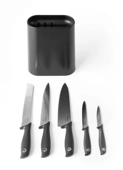 Brabantia Tasty Standing knife Block, 5 knives Grey Online