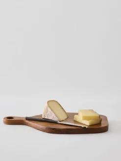Tell Me More Teak serving board, 17.5x30 cm Brown Outlet