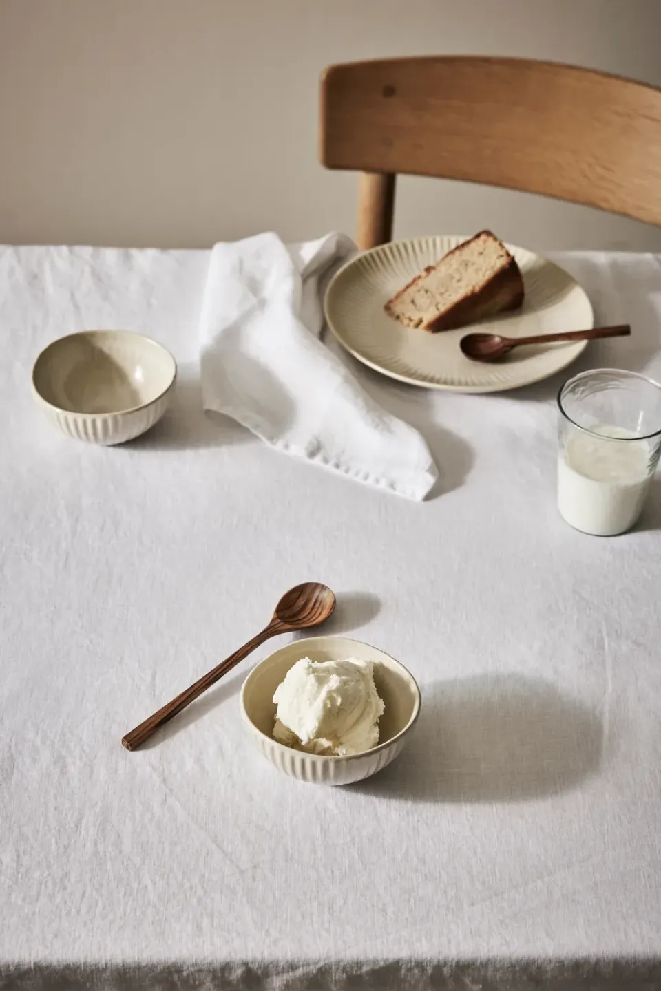 Tell Me More Teak serving spoons 2 pieces, Brown Clearance