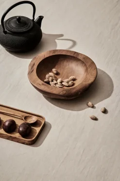 Tell Me More Teak serving tray 12.5x27.5 cm, Brown Discount