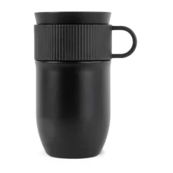 Sagaform Ted car mug thermos mug 28 cm, Black Clearance