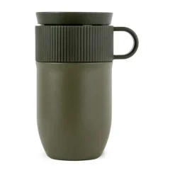 Sagaform Ted car mug thermos mug 28 cm, Green Clearance