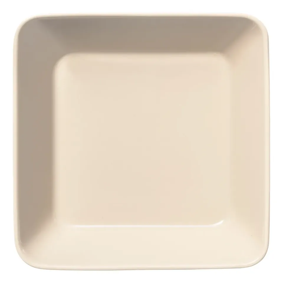 Iittala Teema square plate 16x16 cm, Linen Beige Clearance