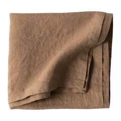 Tell Me More tablecloth 145x145 cm, Hazelnut Brown Sale