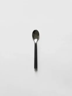 Tell Me More teaspoon 13 cm, Unpolished steel Grey New