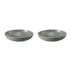 Seltmann Weiden Terra bowl Ø28 cm 2-pack, Pearl Grey Outlet