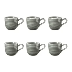 Seltmann Weiden Terra espresso cup 9 cl 6-pack, Pearl Grey