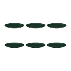 Seltmann Weiden Terra plate Ø27.8 cm 6-pack, Moss Green Hot