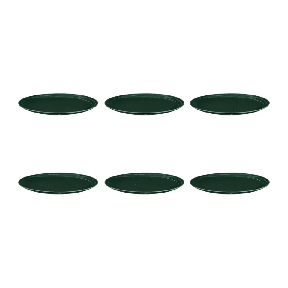Seltmann Weiden Terra plate Ø27.8 cm 6-pack, Moss Green Hot