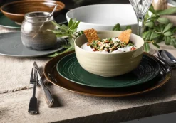 Seltmann Weiden Terra plate Ø22.7 cm 6-pack, Moss Green Best
