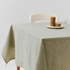 HAY Terrazza tablecloth, Soft olive, 230x150 cm Green Discount