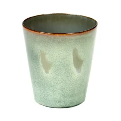Serax Terres de Rêves cup M, misty grey-smokey blue Beige Online