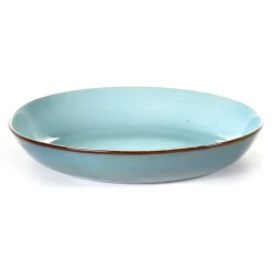 Serax Terres de Rêves pasta plate 23.5 cm, light -smokey Blue Clearance