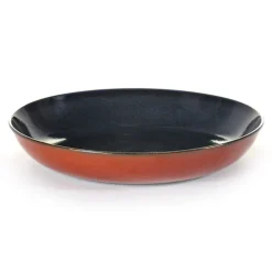 Serax Terres de Rêves pasta plate 23.5 cm, dark -rust Blue Hot