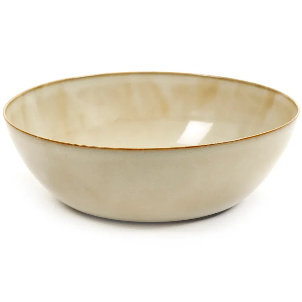 Serax Terres de Rêves sallad bowl 27 cm, misty grey Beige Discount