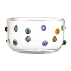 Bloomingville Thalia bowl Ø12 cm, Clear Transparent