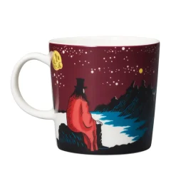Moomin Arabia The Hobgoblin Moomin mug, Purple Hot