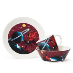 Moomin Arabia The Hobgoblin Moomin mug, Purple Hot