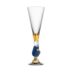 Orrefors The Sparkling Devil champagne glass 19 cl, Blue Clearance